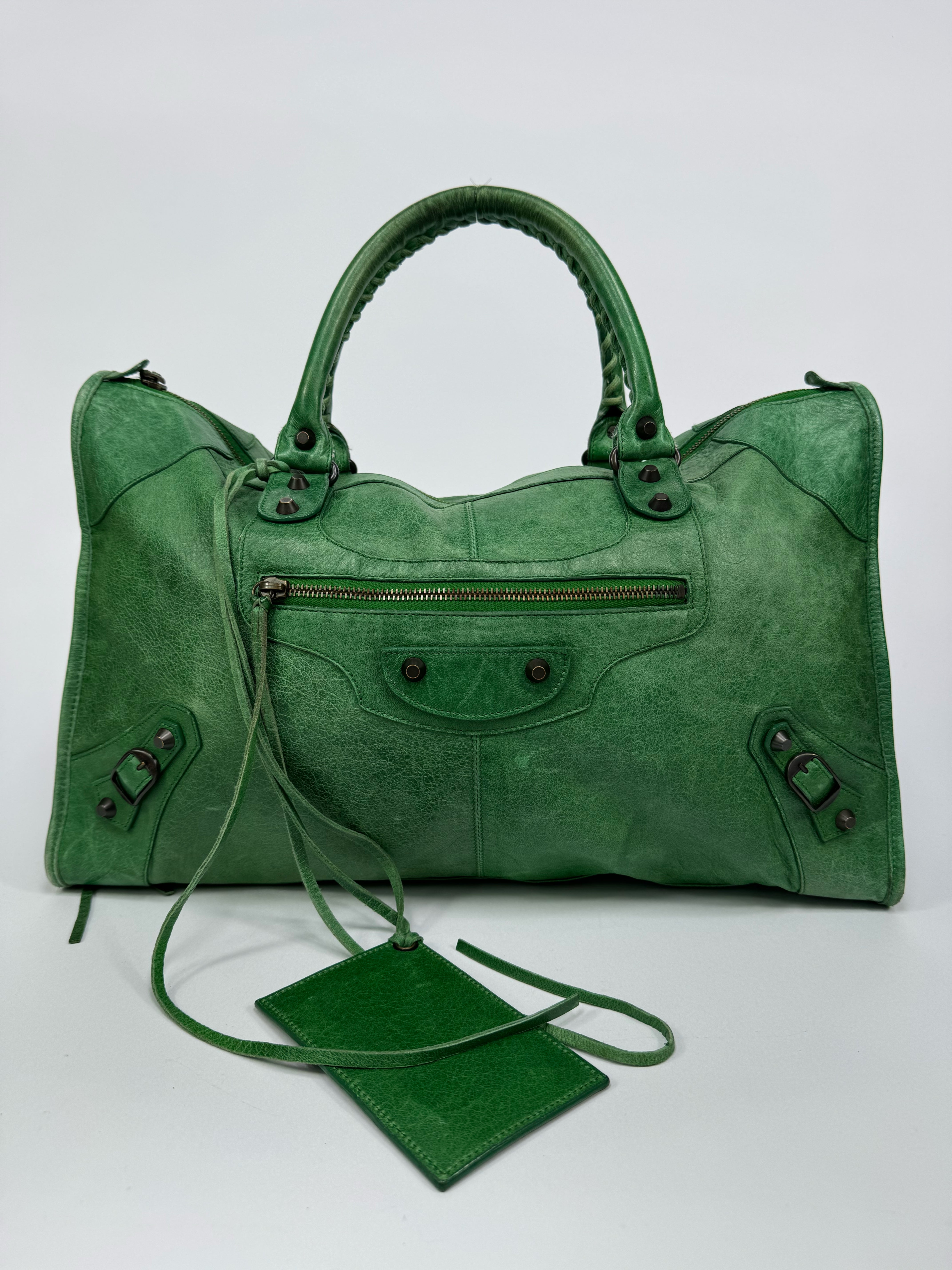 バッグ BALENCIAGA The Work y2k Archive HandBag 2000s Balenciaga Work Leather Bag - Peter's Collective® | PL